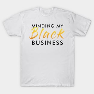 MMBB - Black and Gold T-Shirt